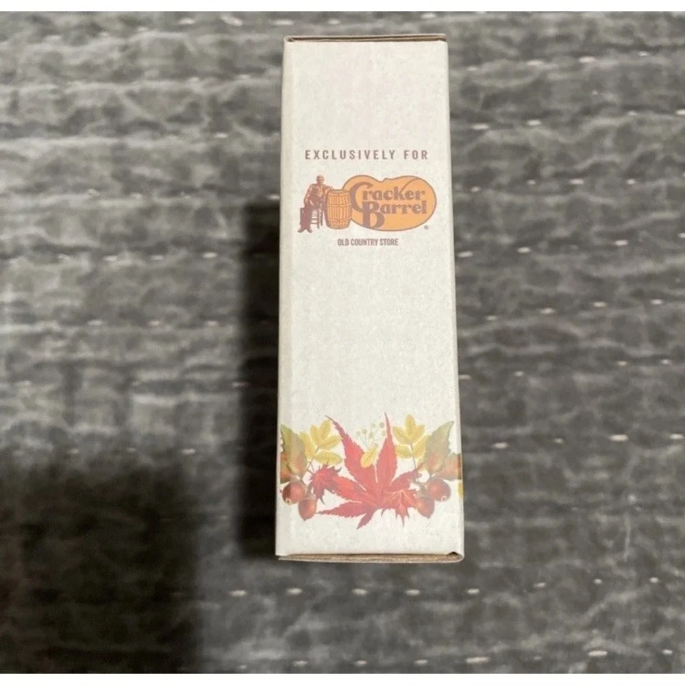 Cracker Barrel Pumpkin Pie Salt And Pepper Shaker 2026 Thanksgiving Fall NIB